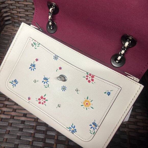 COACH 886 new ladies Parker series chain bag crossbody Crossbody Bags - Picture 6 of 8